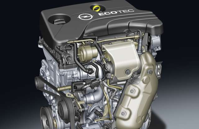 115 lóerős 1,0 literes turbómotor az Opeltől