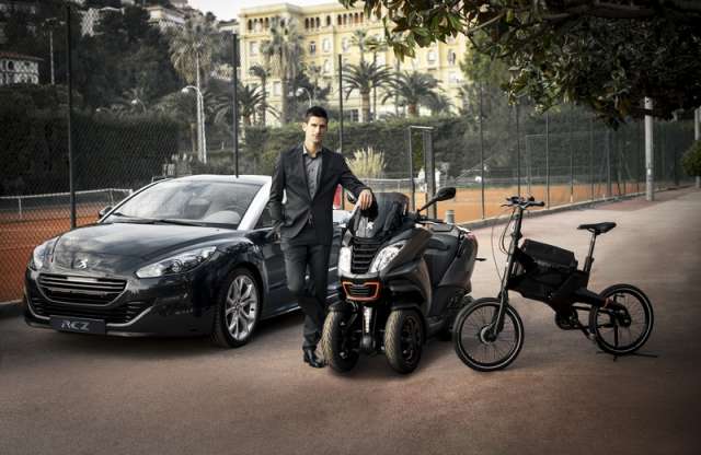 Novak Djokovic lett a Peugeot nagykövete