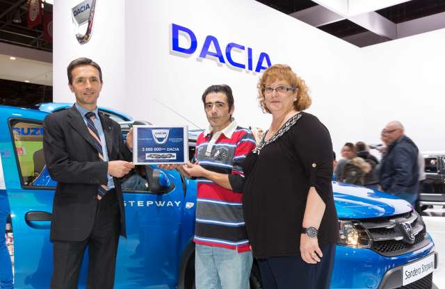 A Dacia ünnepel: átadták a hárommilliomodik újkori Daciát