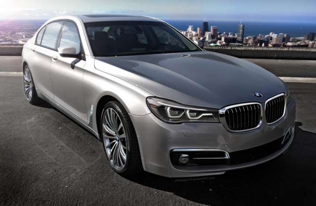 Nem hivatalos grafikán az új 7-es BMW