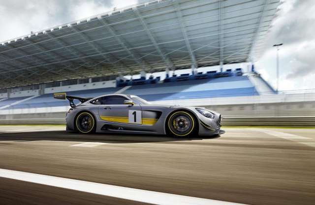 A gyár leleplezte a Mercedes-AMG GT FIA GT3 sorozatba szánt verzióját