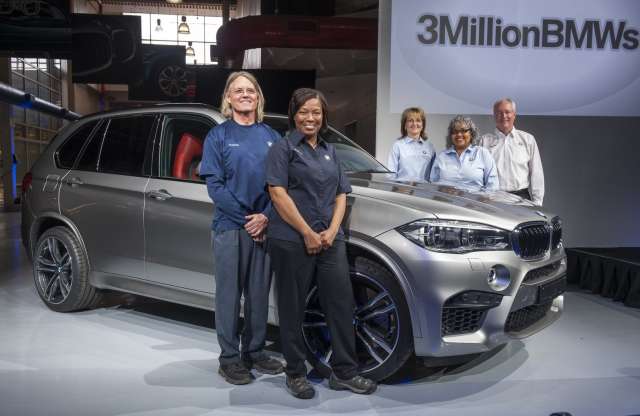 A BMW amerikai gyára 21 év alatt hárommillió kocsit gyártott