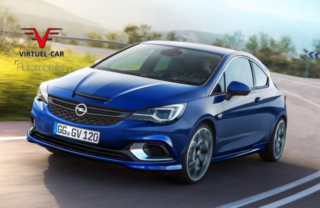 Virtuáltuning: grafikán az új Opel Astra OPC