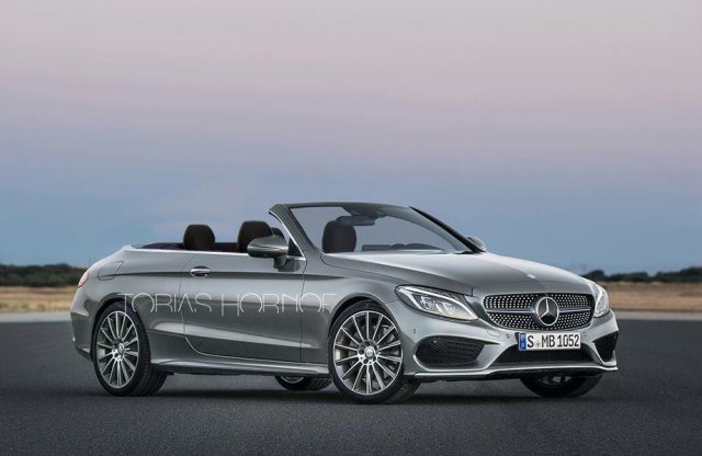 Így kell elképzelni a  Mercedes-Benz kabrió C-osztályát