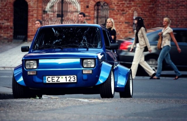 Turbós Honda VTEC motort kapott a Polski Fiat 126p