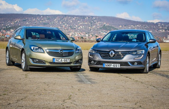Összehasonlító teszt: Renault Talisman 1.6 dCi 130 Intens vs. Opel Insignia Sports Tourer 1.6 CDTI