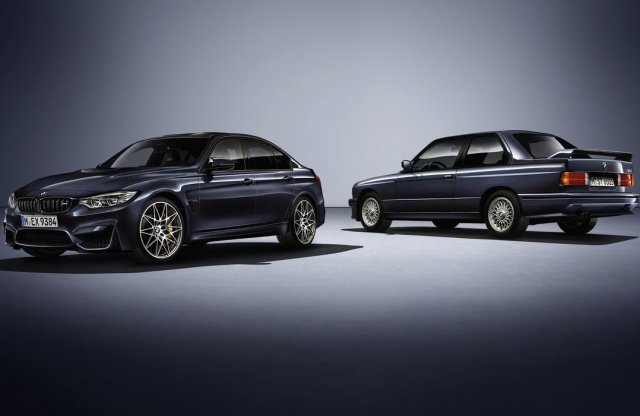 Jubileumi modell készült az idén 30 éve gyártott BMW M3-ból
