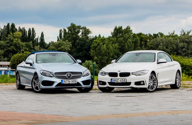 BMW 440i vs. Mercedes-Benz C 300 - prémium kabriók egymás ellen