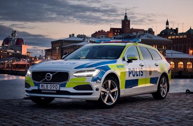 Volvo V90-esek állnak szolgálatba a svéd rendőrségnél