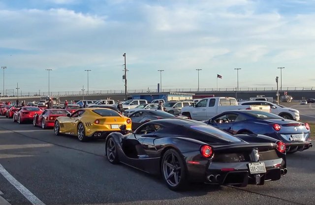 800 Ferrari gyűlt össze Daytonában, köztük egy teljesen egyedi példány