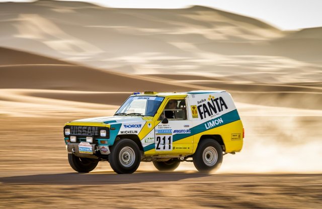 Ismét száguld az 1987-es Dakar Nissan Patrolja