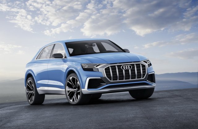 Az Audi Q8 tanulmányautó a jövőre érkező új modellt vetíti előre