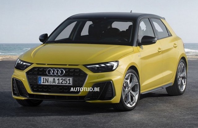 Gyári fotókon látható az új Audi A1