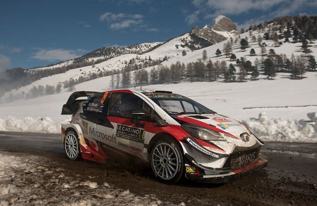 A Toyota már nagyon készült a Monte-Carlo Rallyra!