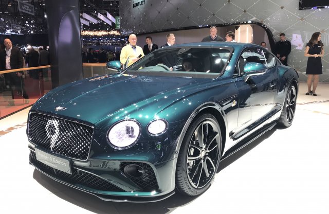Limitált szériás, centenáriumi Bentley debütált Genfben