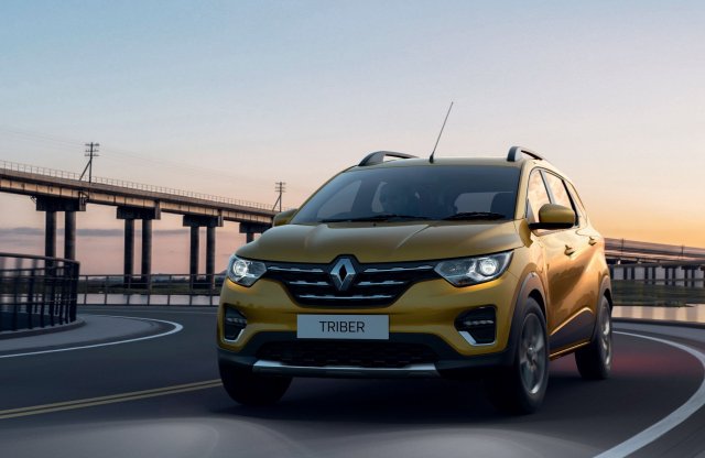 Indiában mutatkozott be a Renault Triber, egy hétüléses olcsó crossover