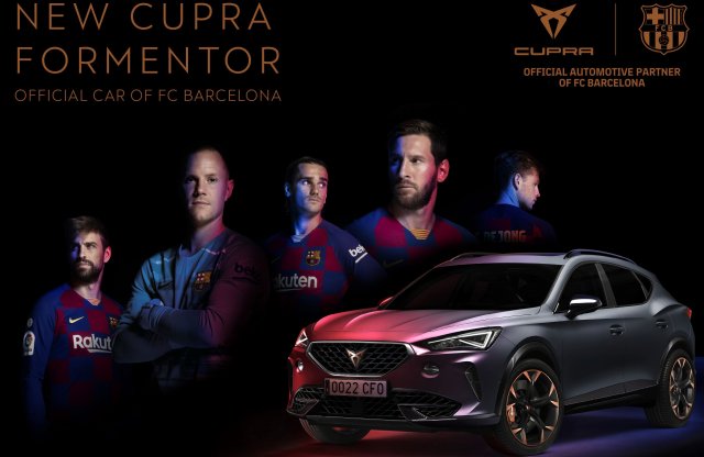 A CUPRA Formentor lett az FC Barcelona hivatalos autója, a bevezető különkiadás pedig már rendelhető