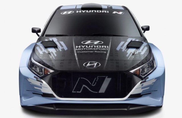 A felpiszkált Hyundai i20 N alapjaira építve készült el az új Rally2-es kulcsrakész versenyautó