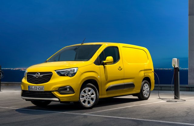 Combo-e néven érkezett a tisztán elektromos hajtású Opel teherszállító