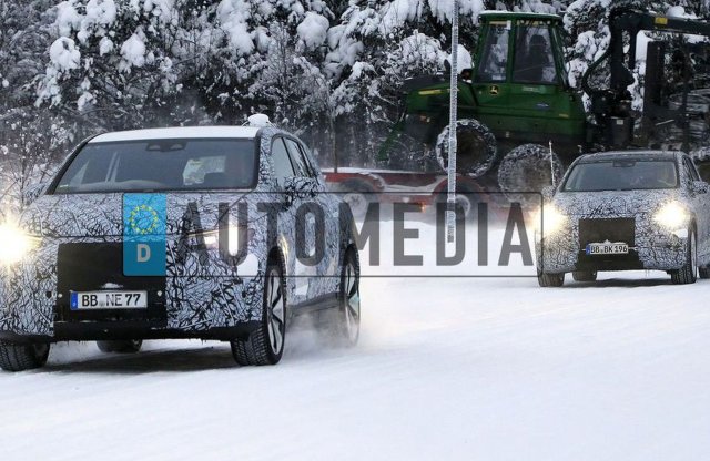 Fotókon a Mercedes új elektromos SUV modellje