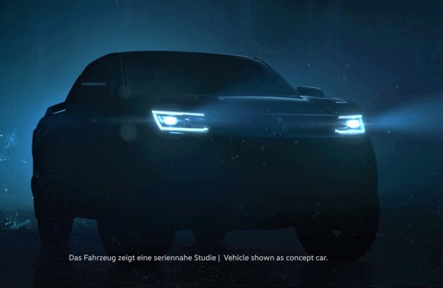 Videó: Mátrix-LED fényszóróival villog a Volkswagen pickupjának következő generációja