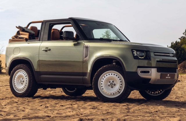 A Land Rover még mindig adós a nyitott változattal, a türelmetleneknek a Heritage Customs segít