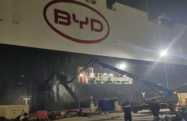 A BYD által épített óceánjáróban akár 7000 jármű is utazhat egy időben
