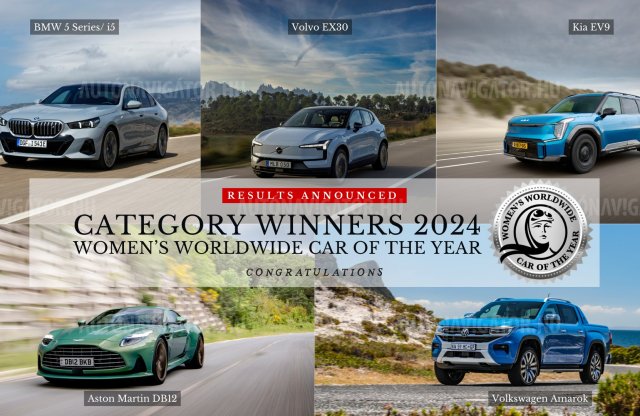 Ötféle kategóriában választottak győztest a Nők Év Autója versenyen
