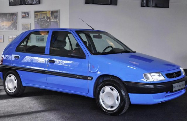 Eladóvá vált egy igazi ritkaság: a Citroën Saxo Électrique egy jó állapotban megmaradt darabja