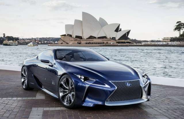Még mindig csak tanulmány: Lexus LF-LC Blue Concept