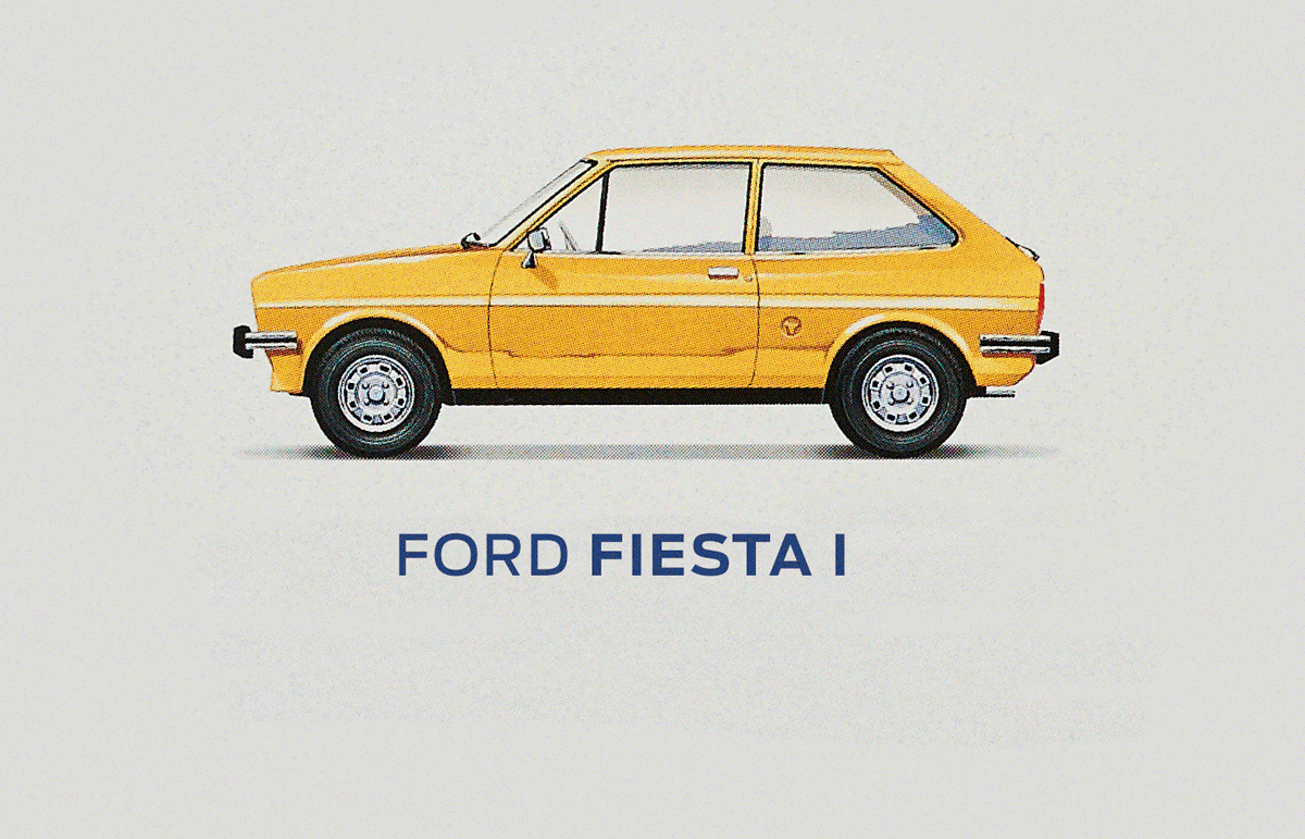 40 év - 8 generációnyi Fiesta