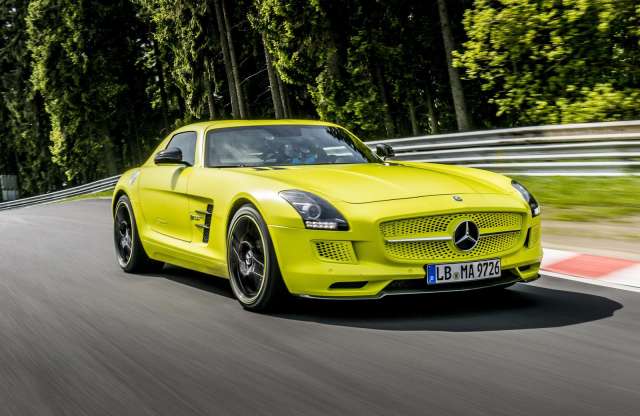 Egész gyors a Mercedes elektromos szupersportkocsija