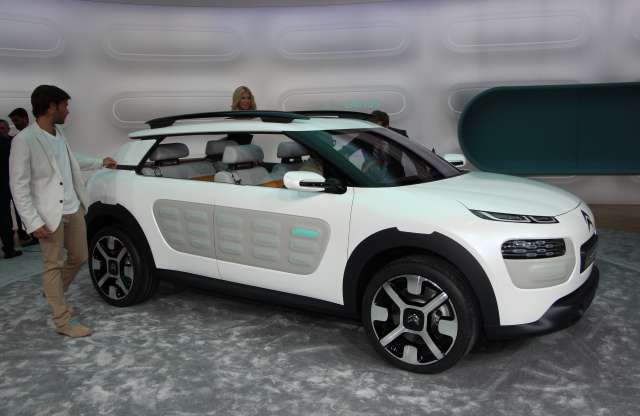 Citroën Cactus a Frankfurti Autószalonon: élőben is csábító
