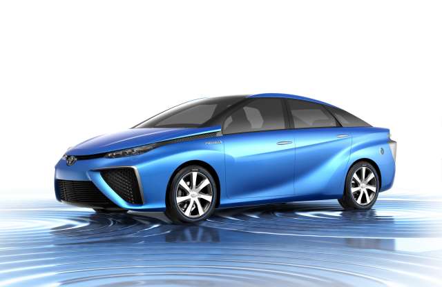 Két év múlva piacon lehet a Toyota FCV üzemanyagcellás autó