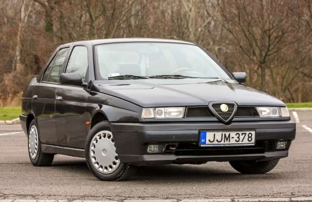 Alfa Romeo 155 1.8 Twin Spark, 1992 - használtteszt