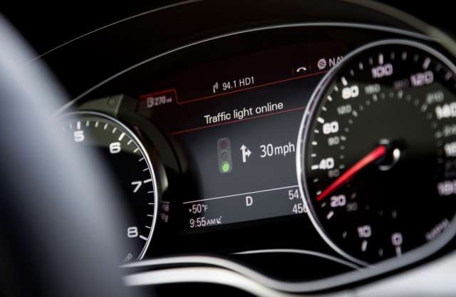 Az Audi táblafelismerő-rendszerével az A6 15 százalékot spórol
