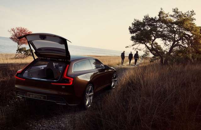 Genf egyik sztárja volt a Volvo Concept Estate. A legfrissebb hírek szerint ez lehet az új V90