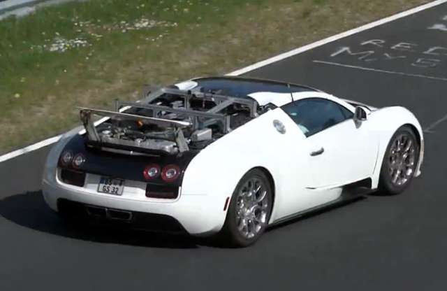 Videó: a Bugatti tesztautója köröz a Nürburgringen