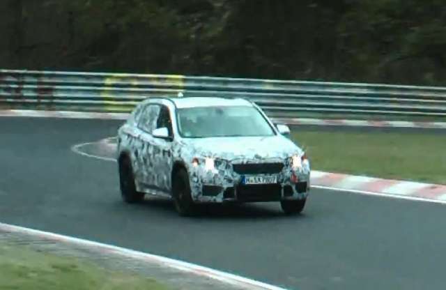 A BMW a Nürburgringen teszteli a második generációs X1-est