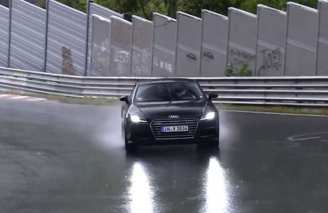 Videón az Audi TT nürburgringi tesztköre