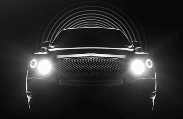 Gyári beetető videón a Bentley SUV