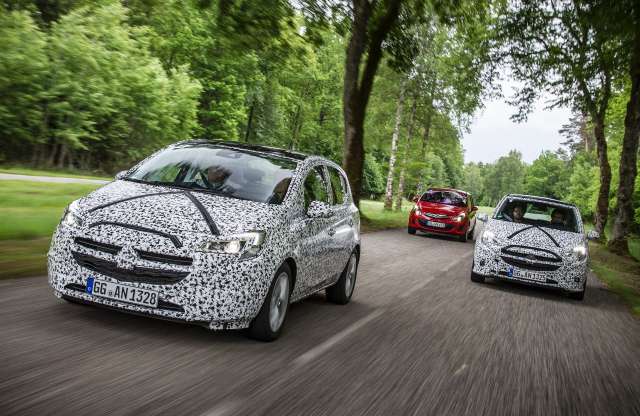 Most még álcázva fut, év végére piacon lesz az új Opel Corsa