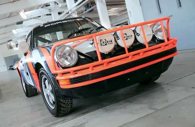 Porsche 911 SC raliváltozat 1978-ból