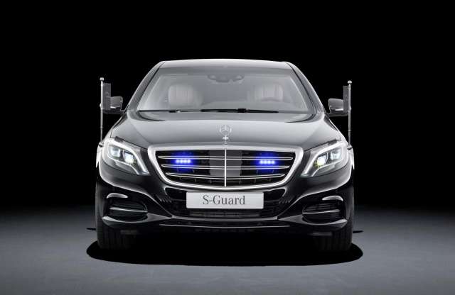 Mercedes-Benz S 600 Guard: a biztonsági modell