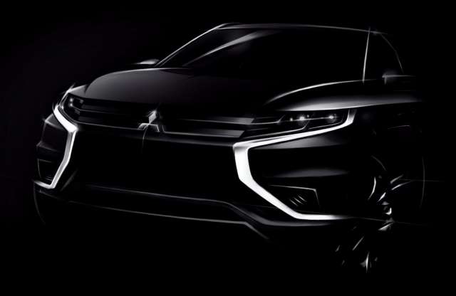 Mitsubishi Outlander PHEV Concept-S - sportköntösben az elektromos-benzines SUV