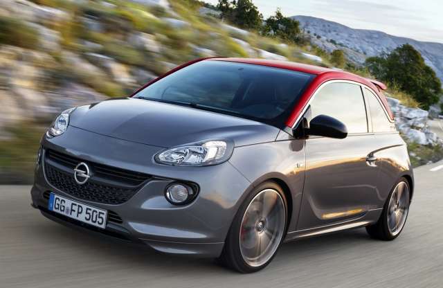 Íme az Opel Adam S szériaváltozata