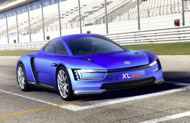 Párizsban debütált, 5,7 másodperc alatt 100 km/órára érhet a Volkswagen XL Sport
