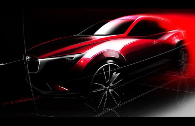 Mazda CX-3: elsőként Amerika láthatja majd élőben