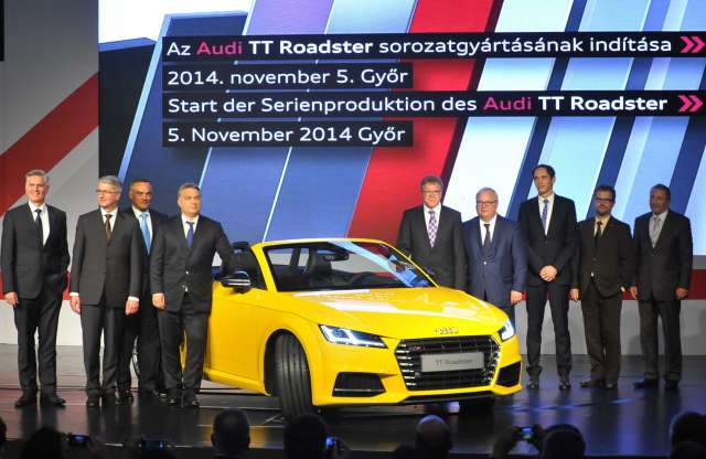 Orbán Viktor szerint Magyarország elképzelhetetlen az Audi nélkül