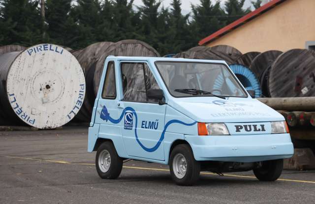 Használtteszt: az ELMŰ elektromos Puli 2E típusú magyar miniautója 1993-ból